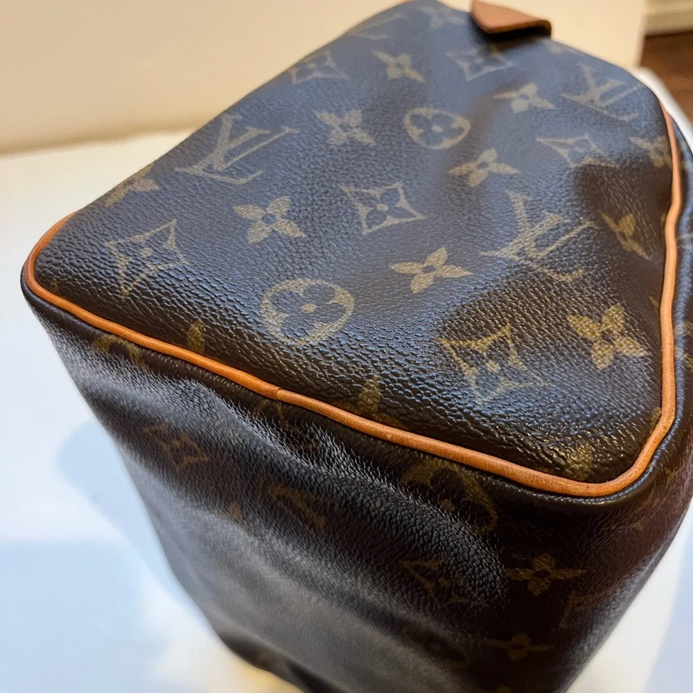 💖100% Authentic Vintage LOUIS VUITTON Monogram Speedy 25 *with FREE Bag Tag - Picture 12 of 16